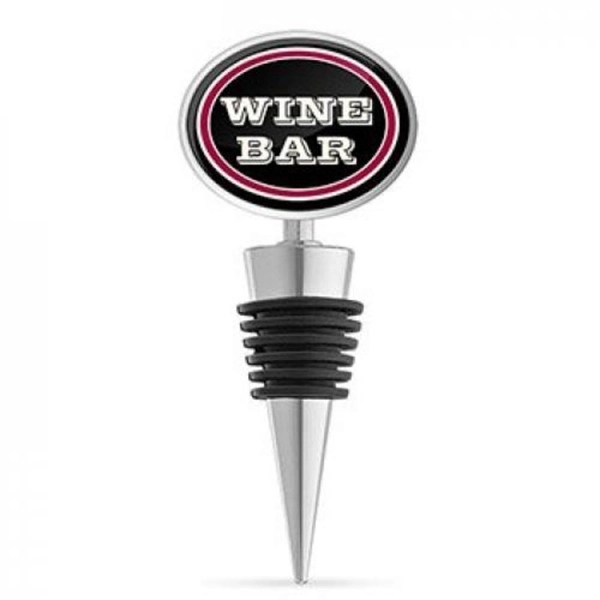 Wine Stopper with Dome Oval Top 4