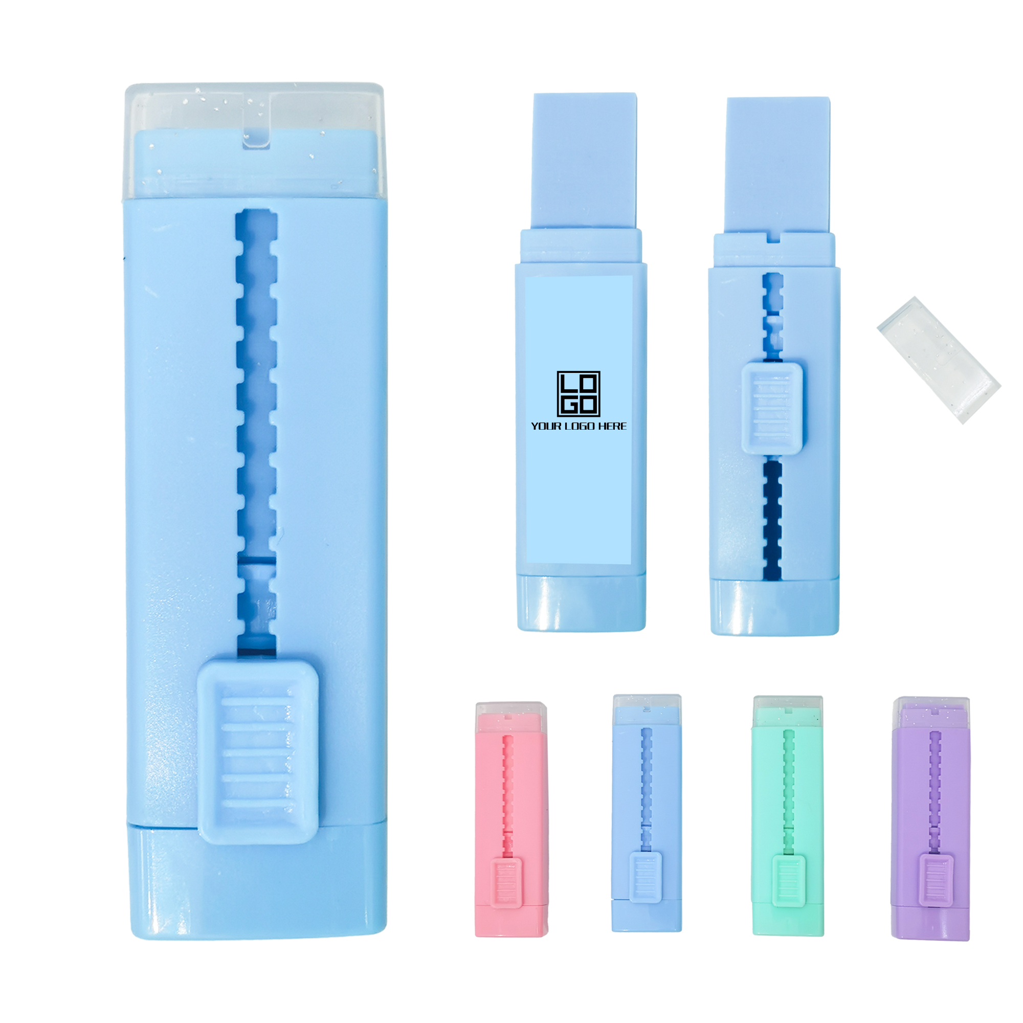 Creative Retractable Pencil Erasers 1