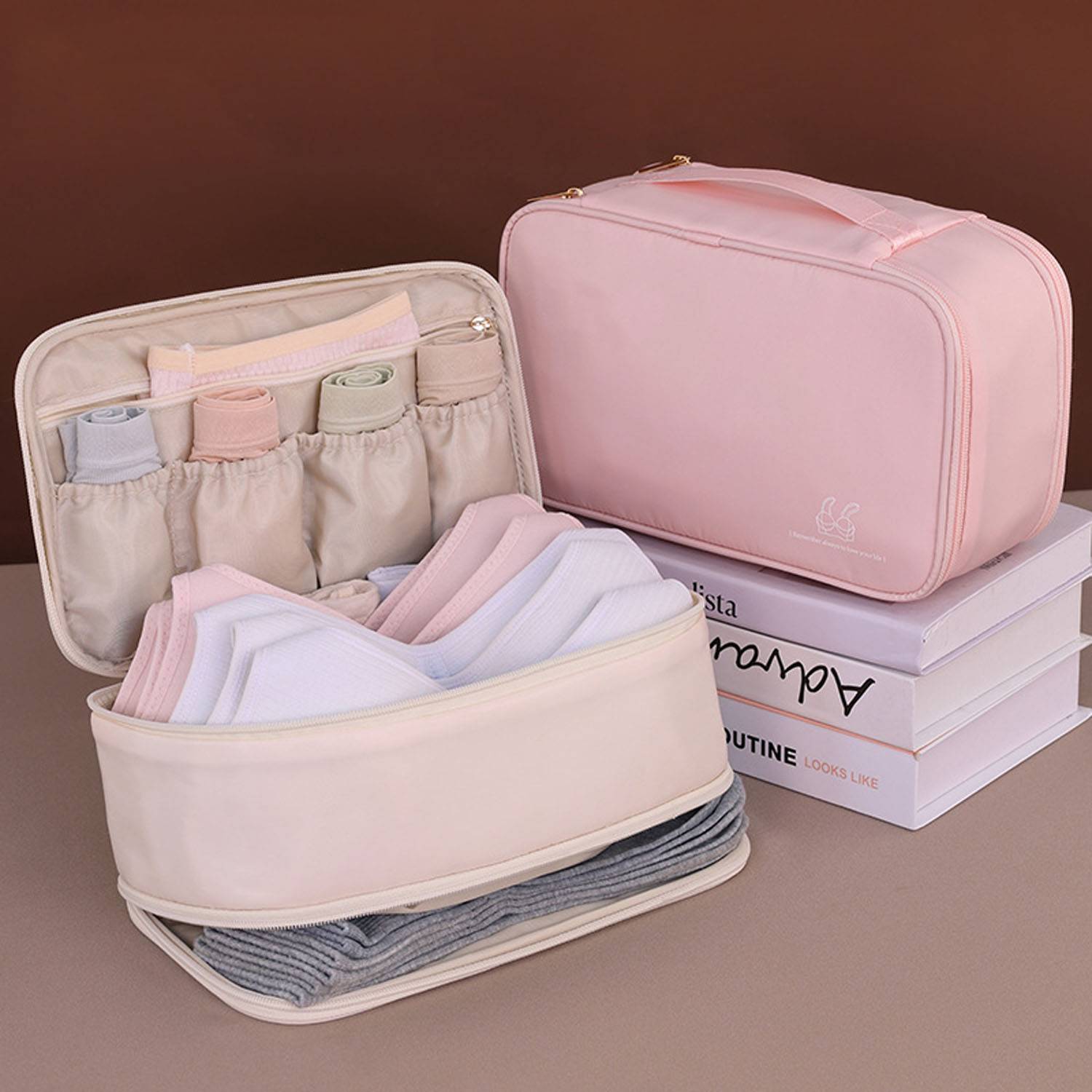 Waterproof Memory Fabric Lingerie Travel Storage Bag 3