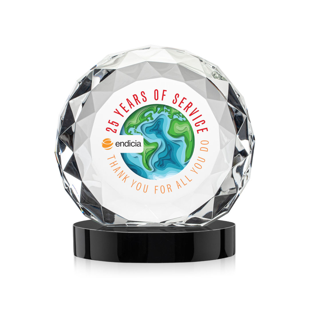 Seville VividPrint™ Award on Alberton Base - Black 16