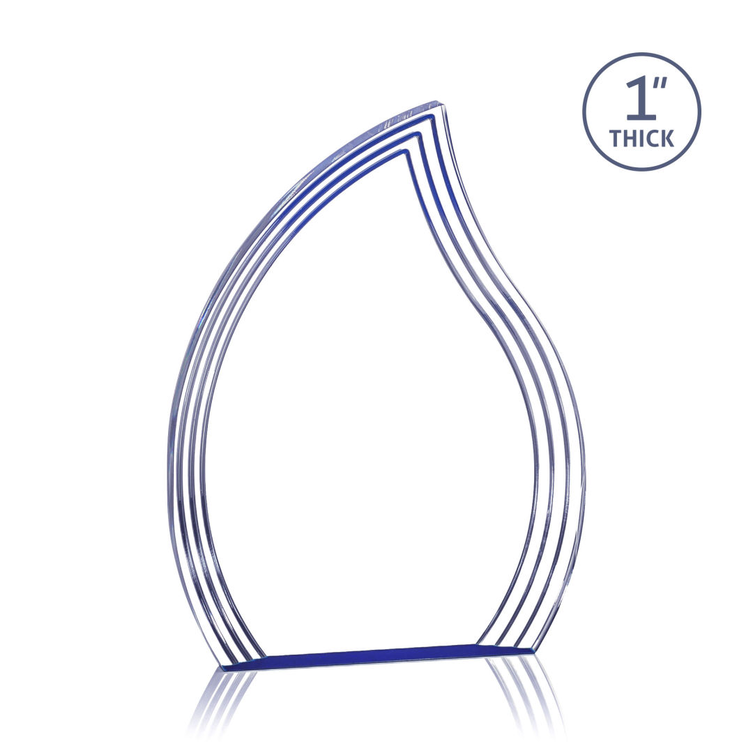 Tidworth VividPrint™ Award - Clear Blue Right 9