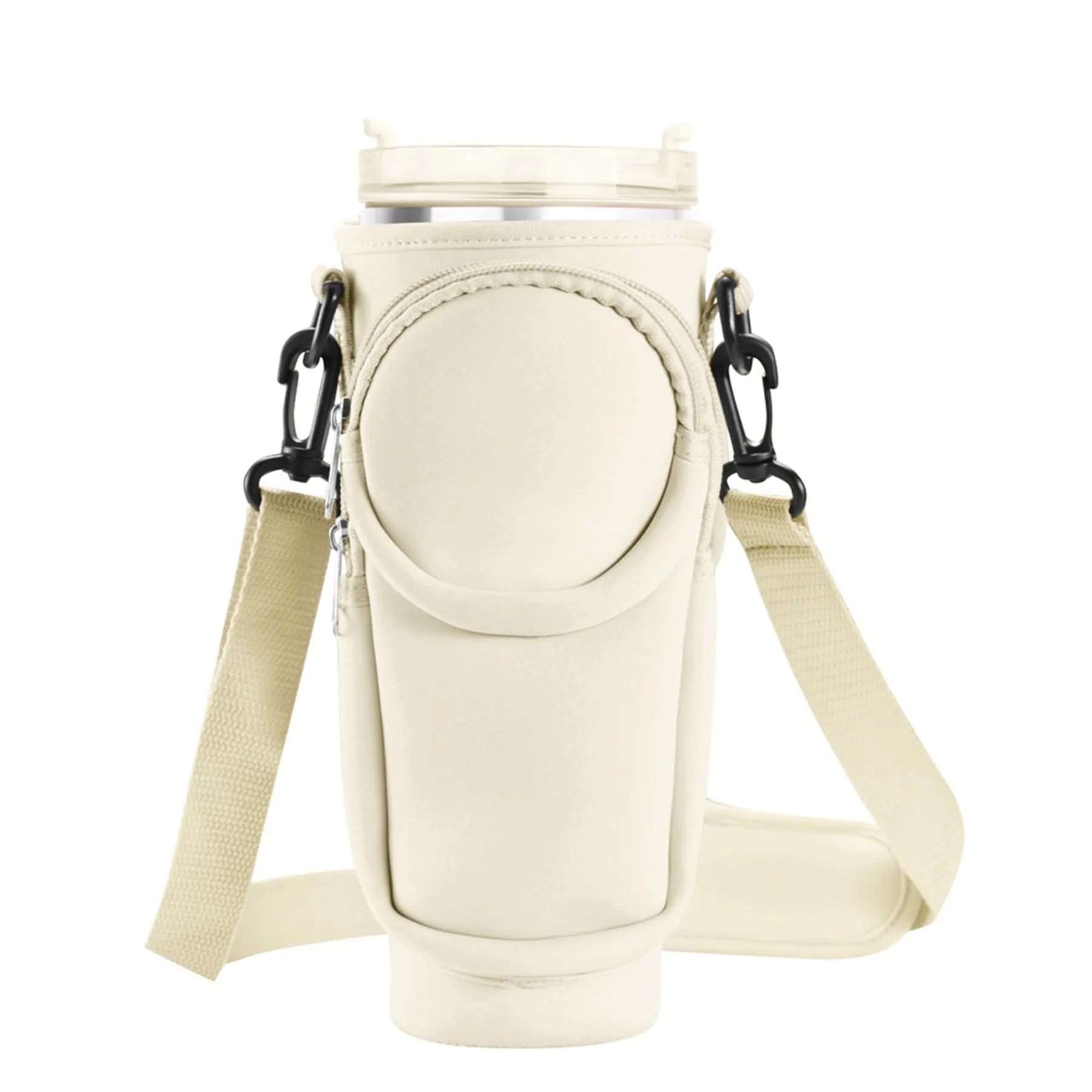Neoprene 40oz Tumbler Carrier Sleeve with Adjustable Strap 9