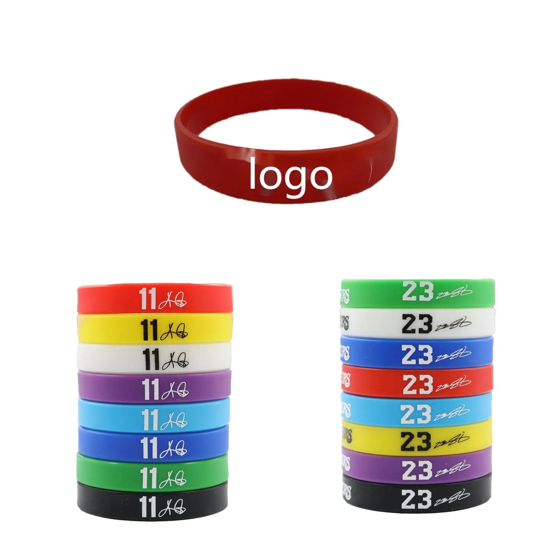 Printed Silicone Bracelet Wristband 3