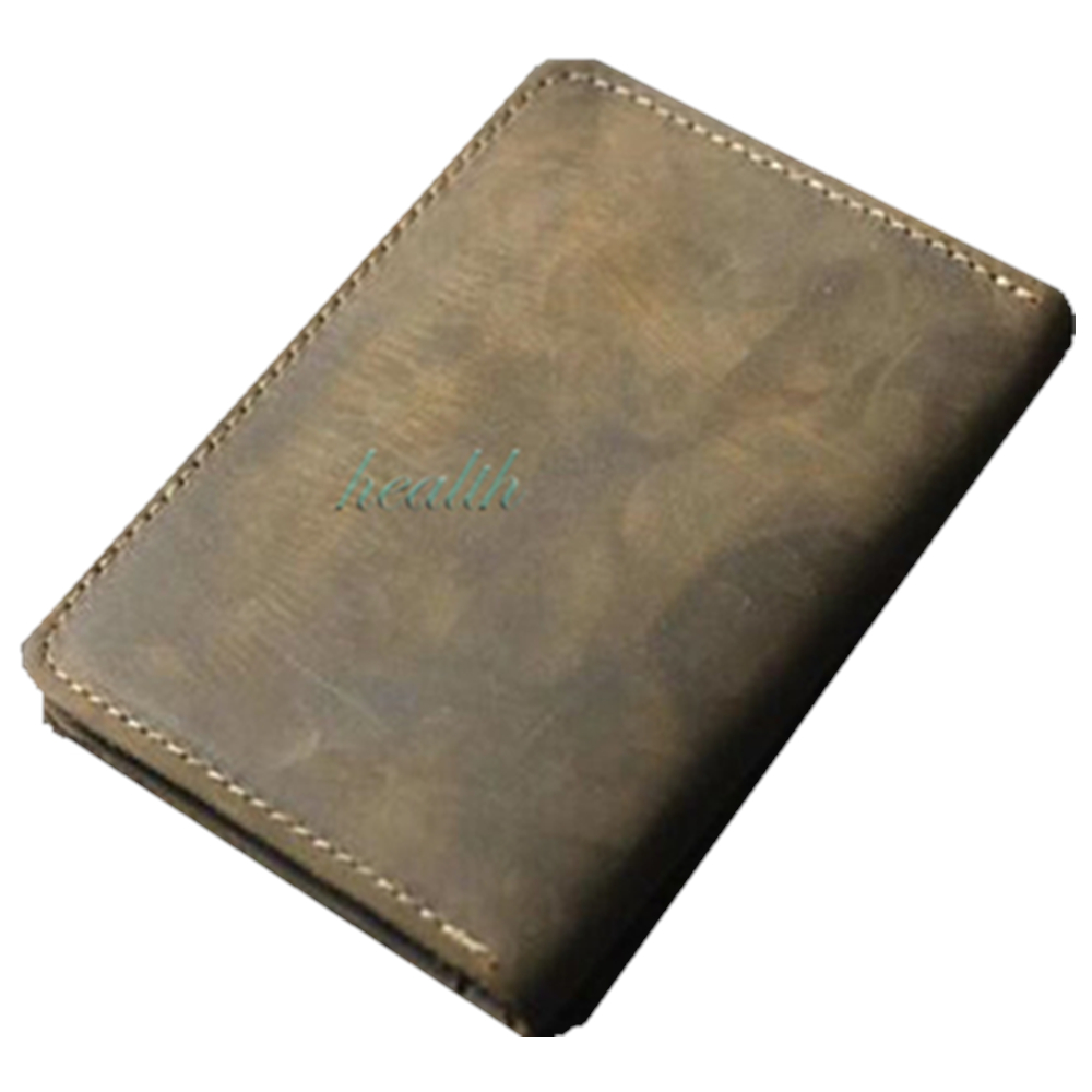 Vintage Leather Passport Cover Passport Jacket 4