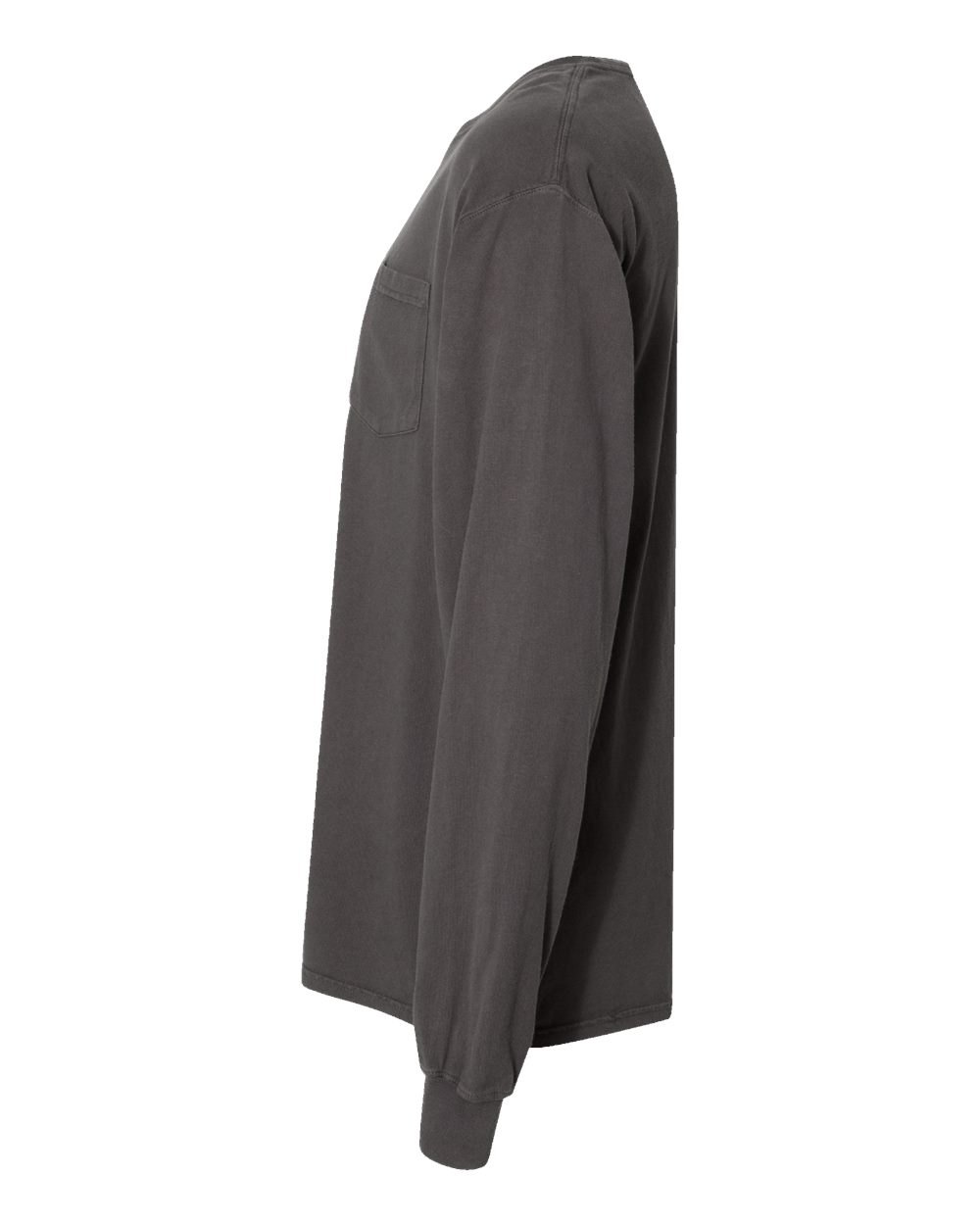 Unisex Garment-Dyed Long Sleeve T-Shirt With a Pocket - GDH250 56