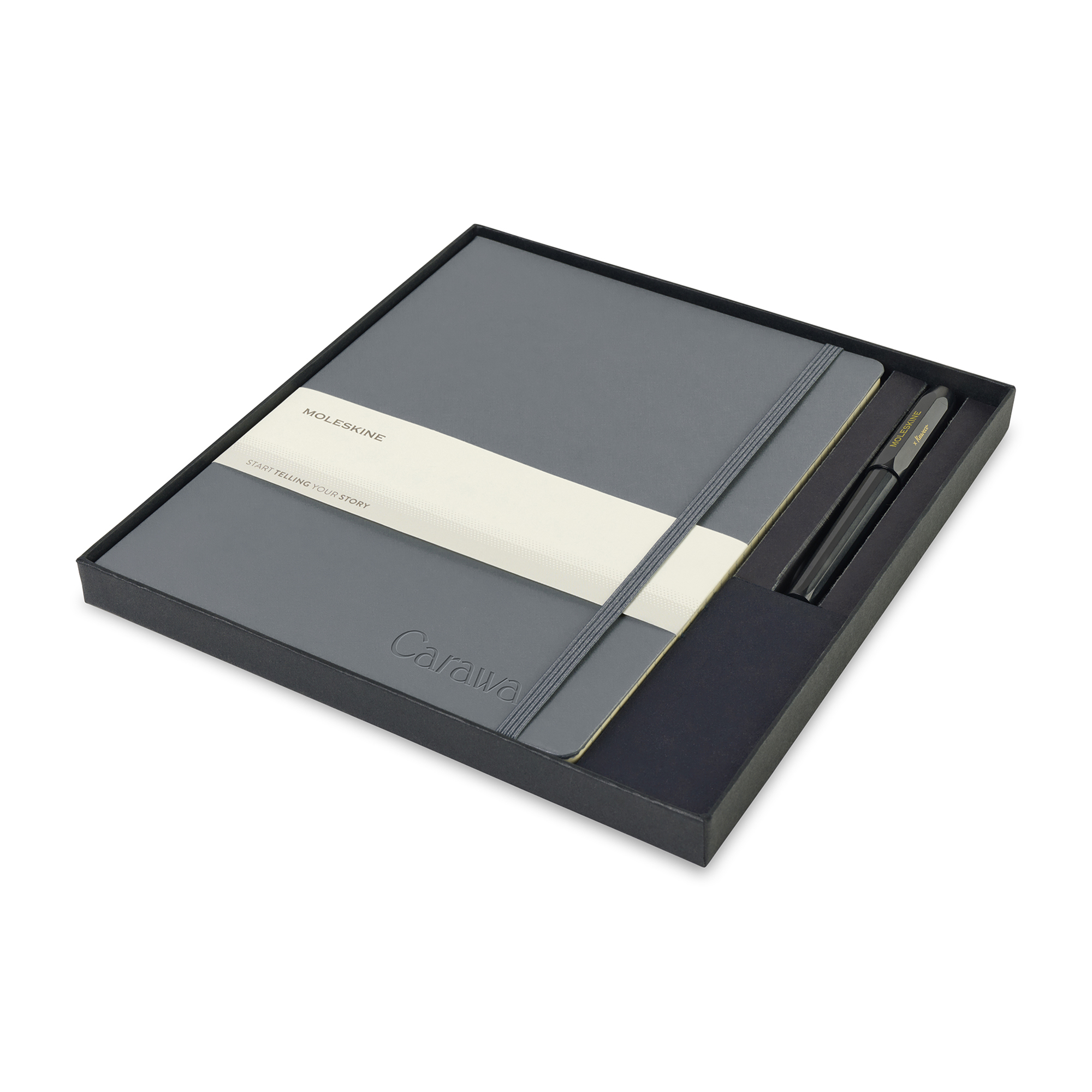 Moleskine® X-Large Notebook and Kaweco Pen Gift Set 13