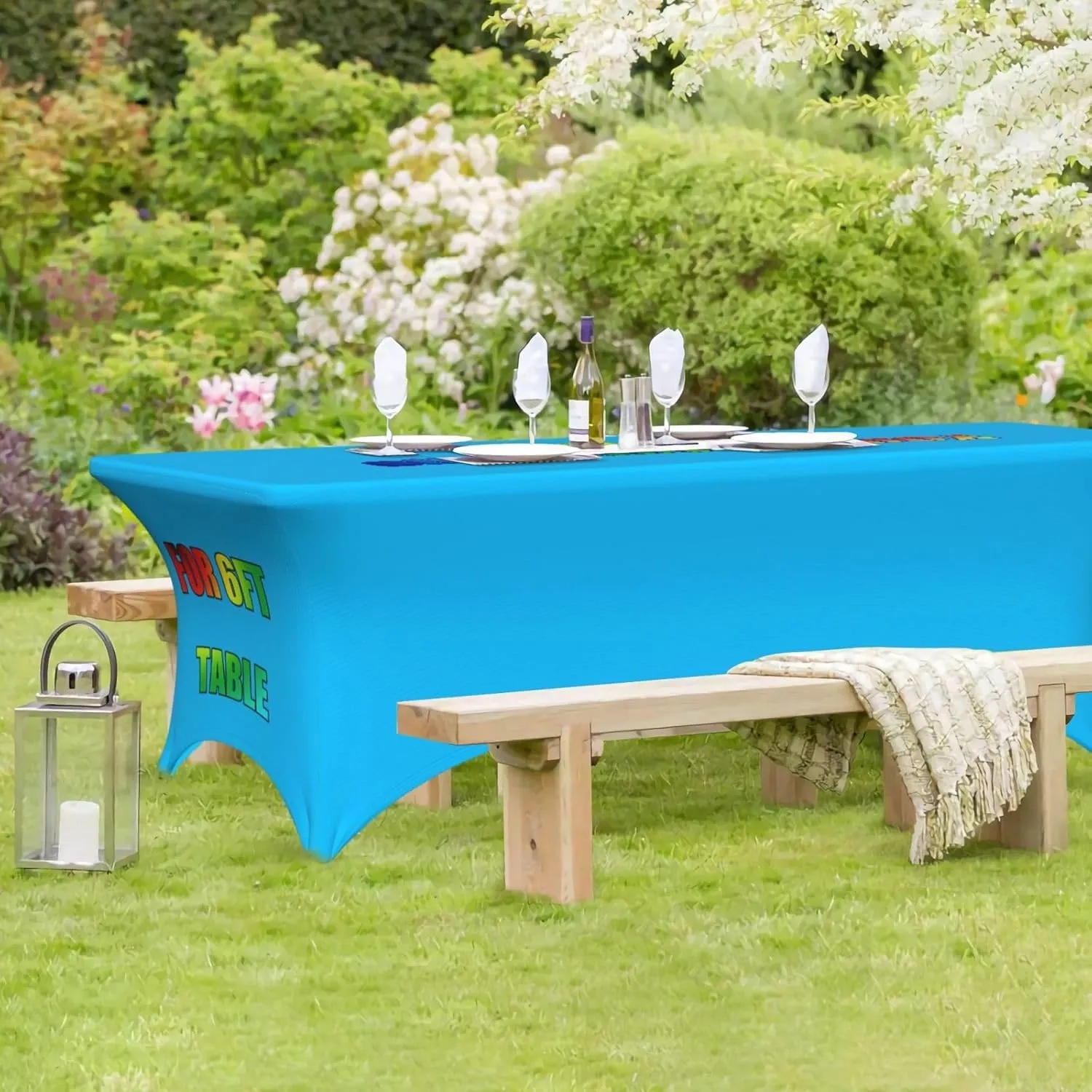 Stretch Fabric Table Cover 9
