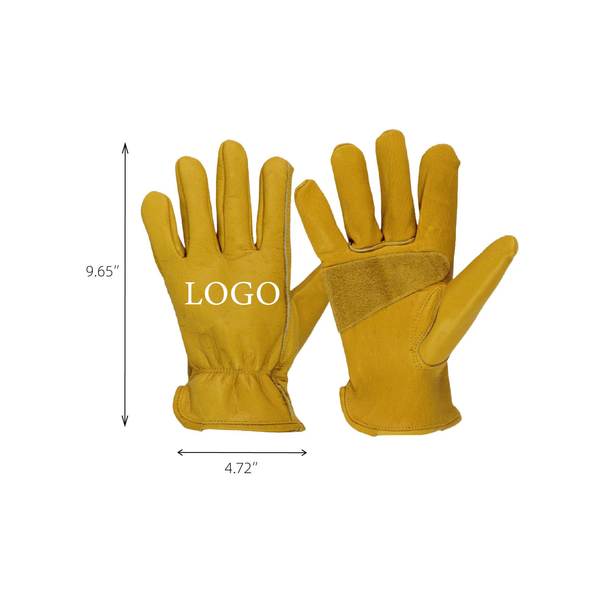 MOQ 10pcs Cowhide Labor Gloves 1