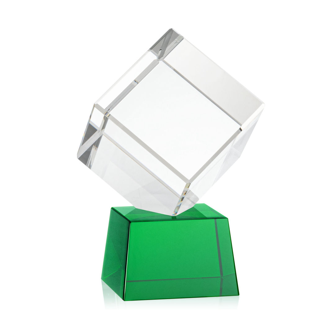 Burrill VividPrint™ Award on Robson Base - Green 4