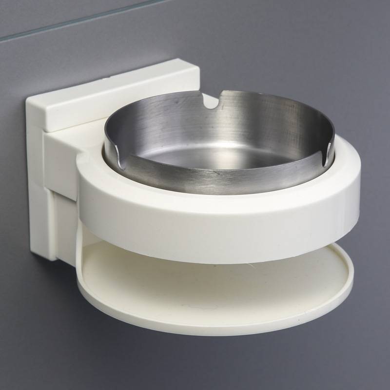 Bathroom Ashtray No-Punch Wall Mounted 1