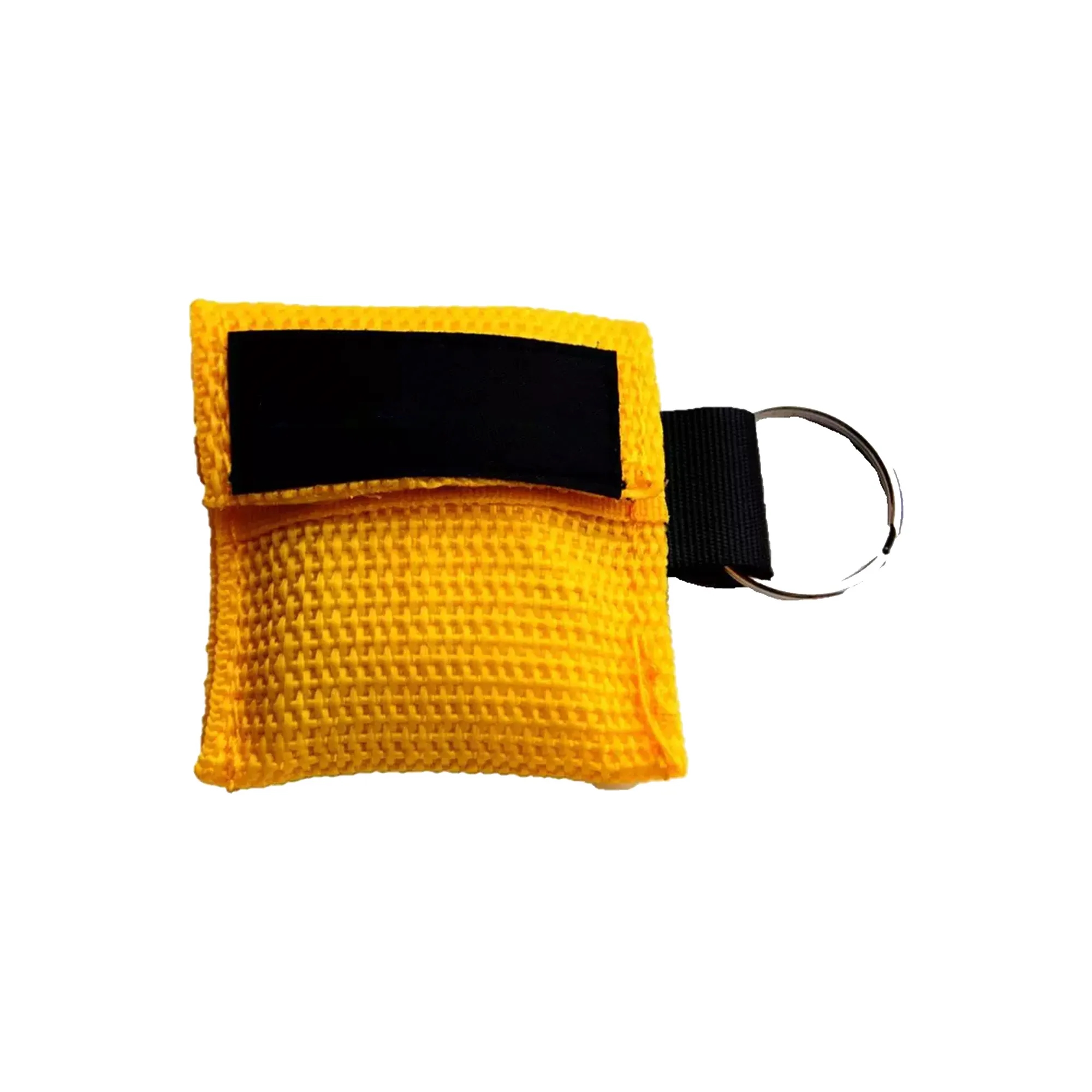 Compact CPR Mask Keychain with One-Way Valve 1