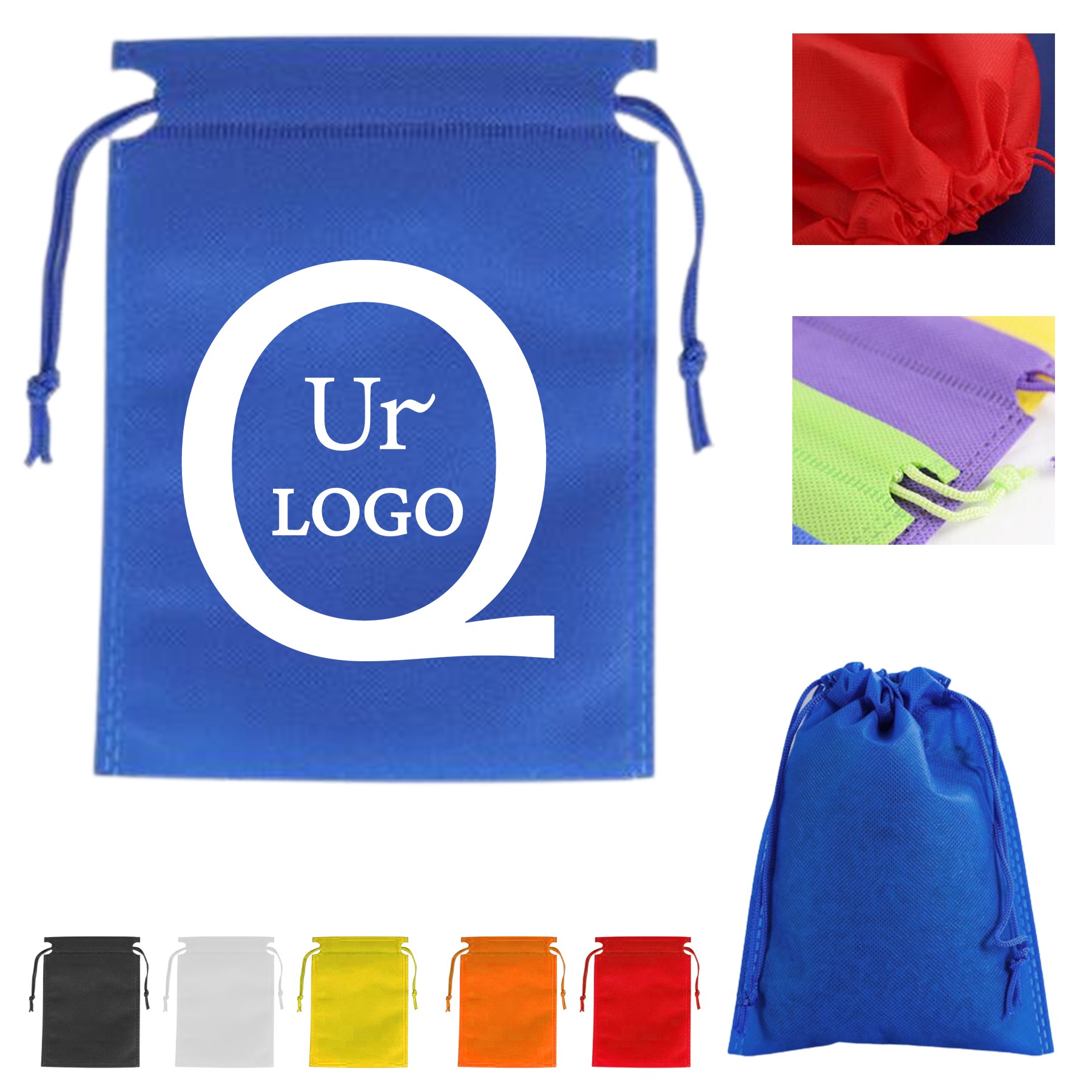 10.63 X 8.66 Inch Non-Woven Dustproof Drawstring Storage Bag