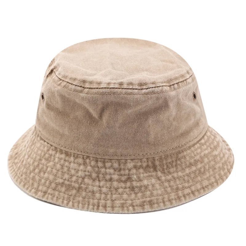Washed Cotton Bucket Hat MOQ 50 PCS 6