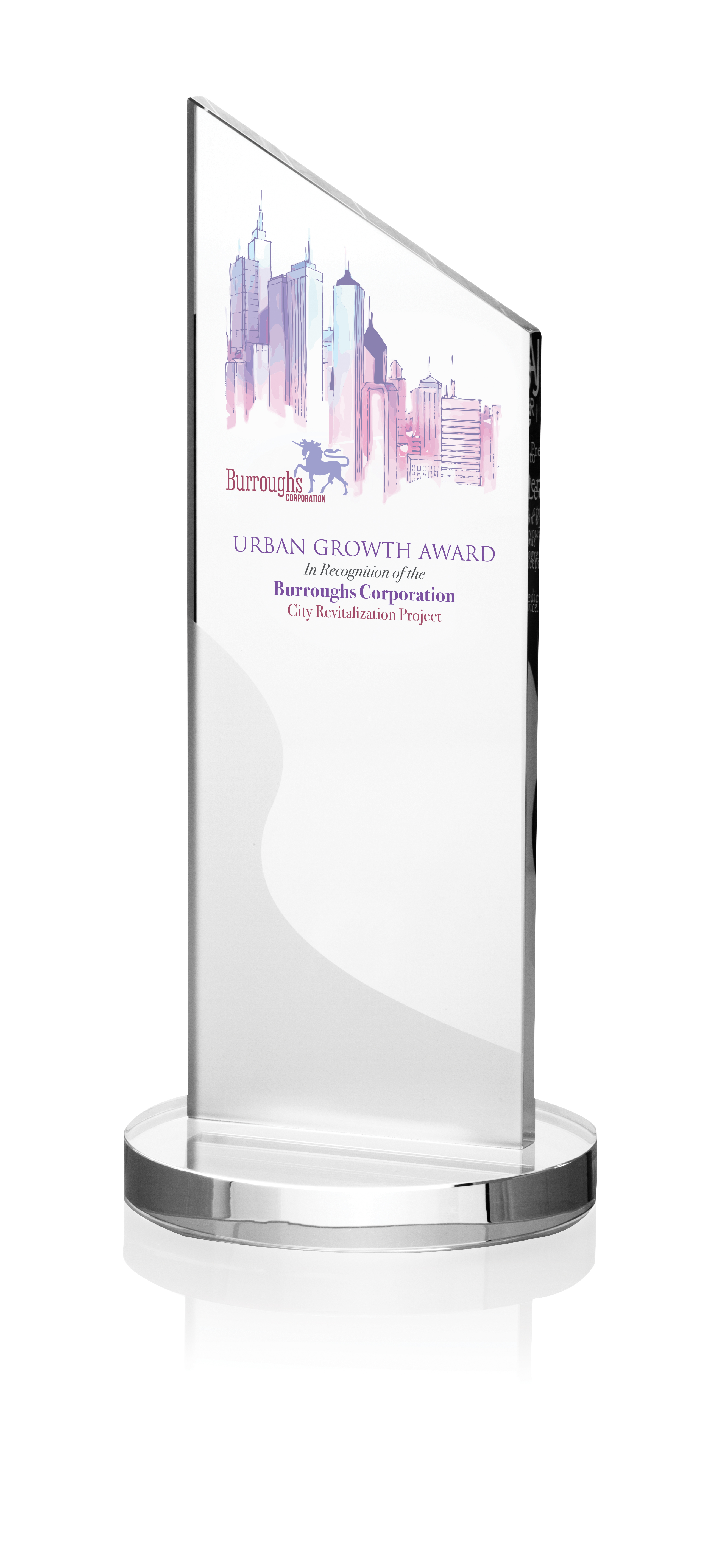 JAFFA® Frost Angular Award 8