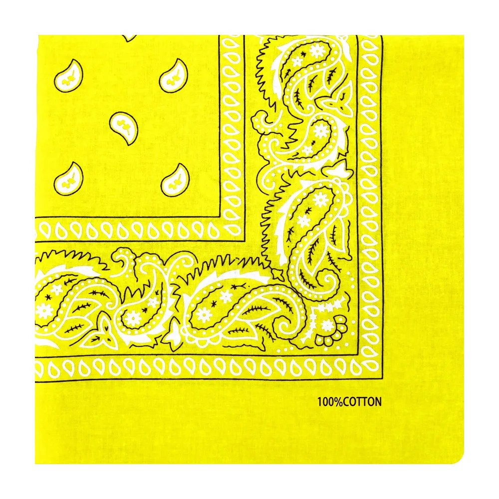 Vibrant Color Bandana Scarf for Events 21