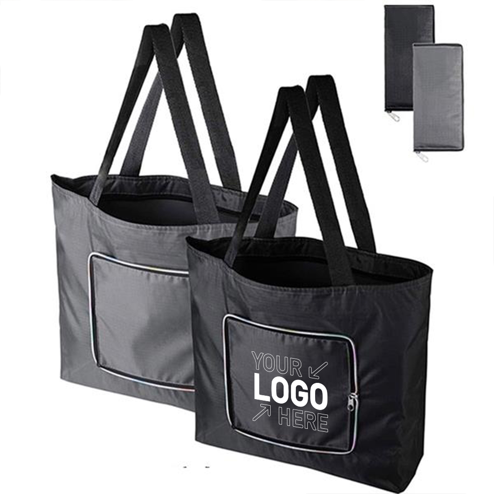 Large Capacity Lightweight Shopping Tote, custom tote bag with logo imprint 5