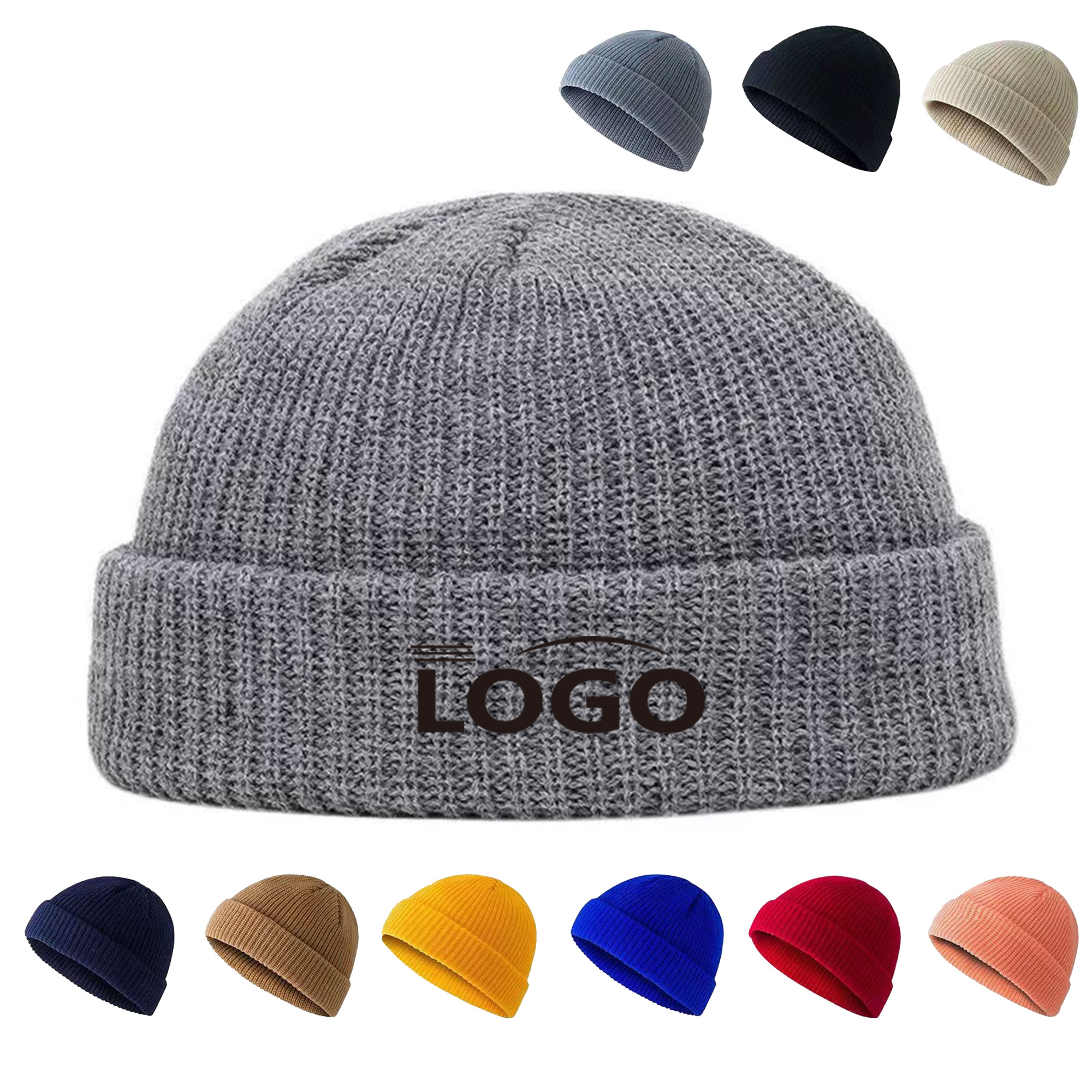 Multi-Color Knit Winter Hat 2