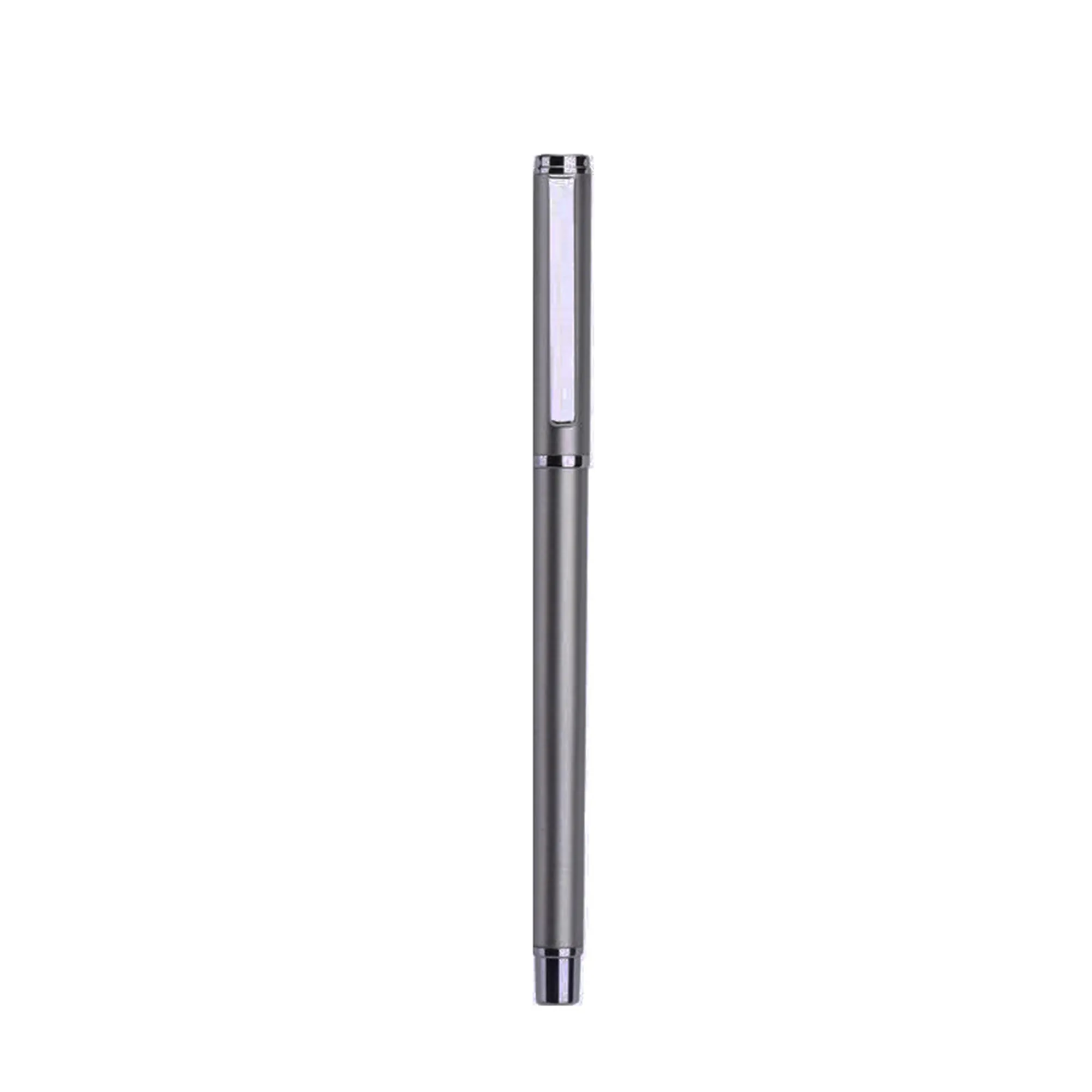 Metallic Black Pen with Logo Printed for Business Office Use 4