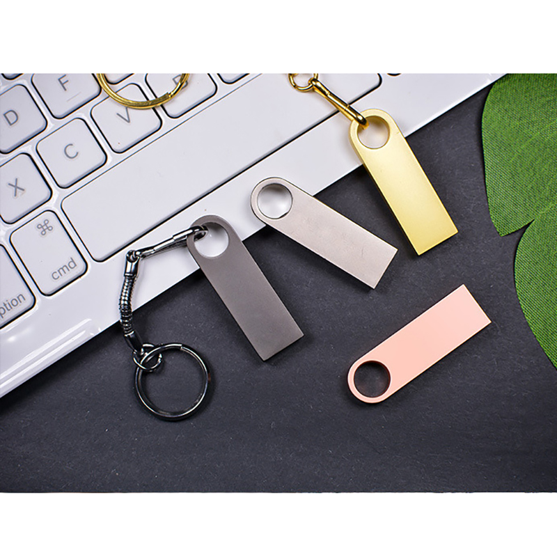 Metal USB Flash Drive with Key Ring 2