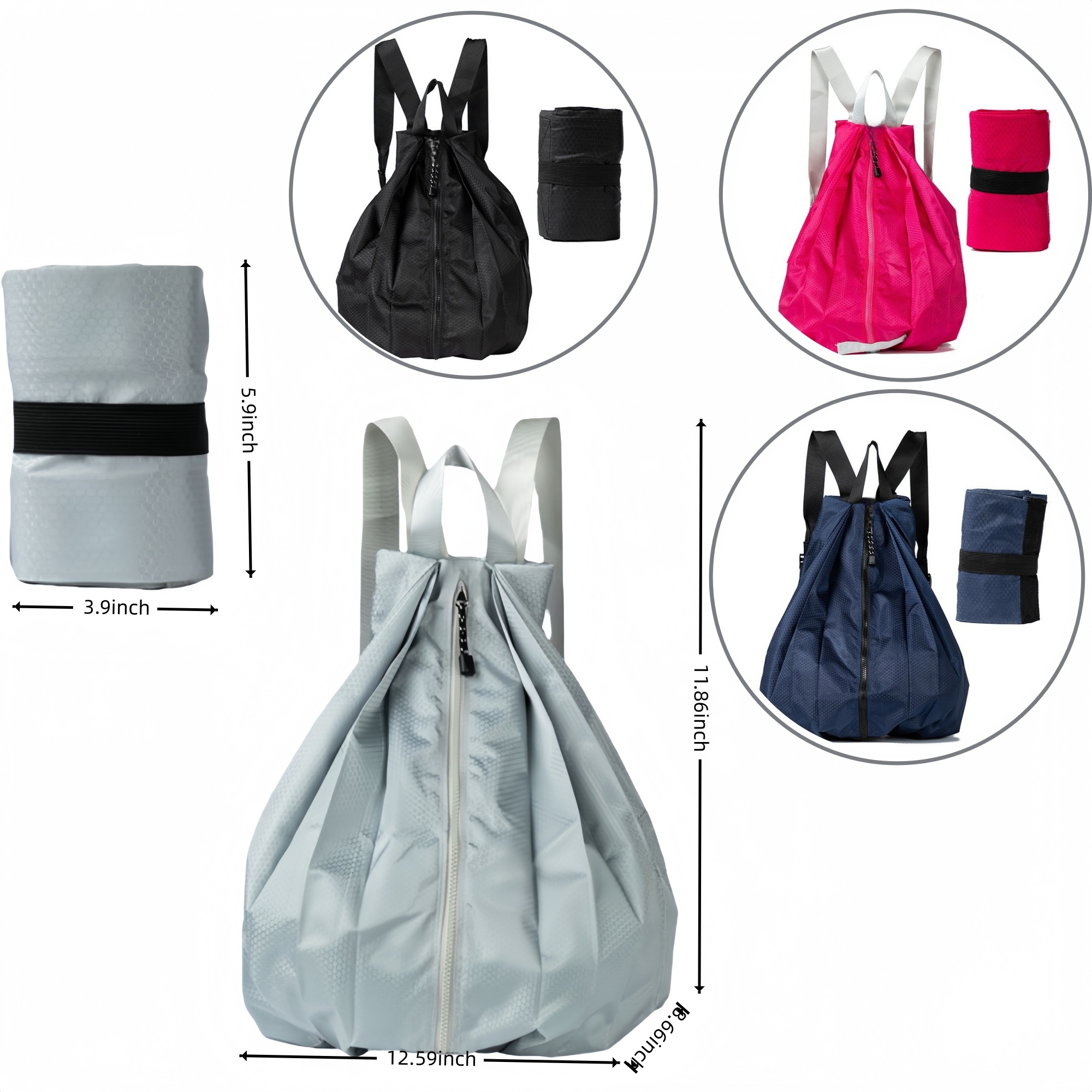 Promotional Foldable Backpack For Outdoor & Travel 2