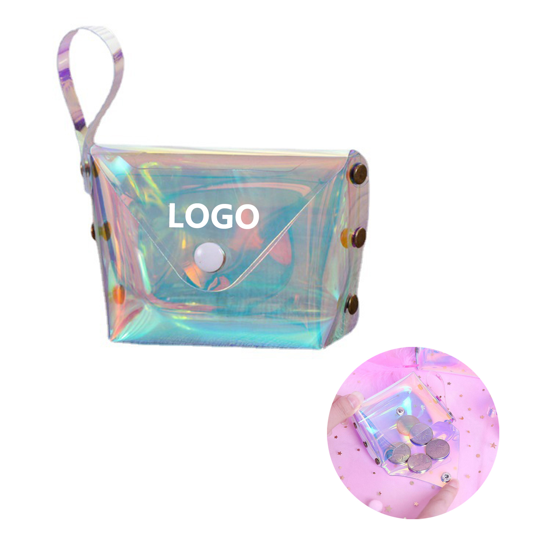 Cosmetic Laser Coin & Key Purses 2