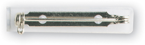 Locking Jewelers Badge Fastener Pin w/ Adhesive