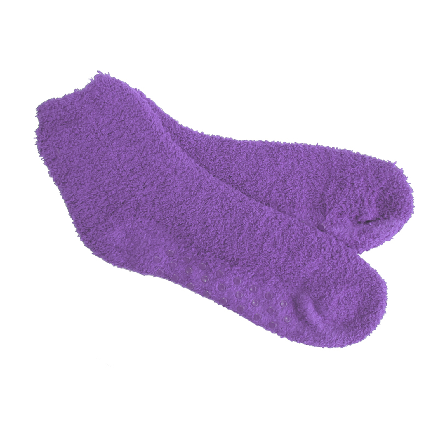 Fuzzy Socks w/ Woven Patch 10