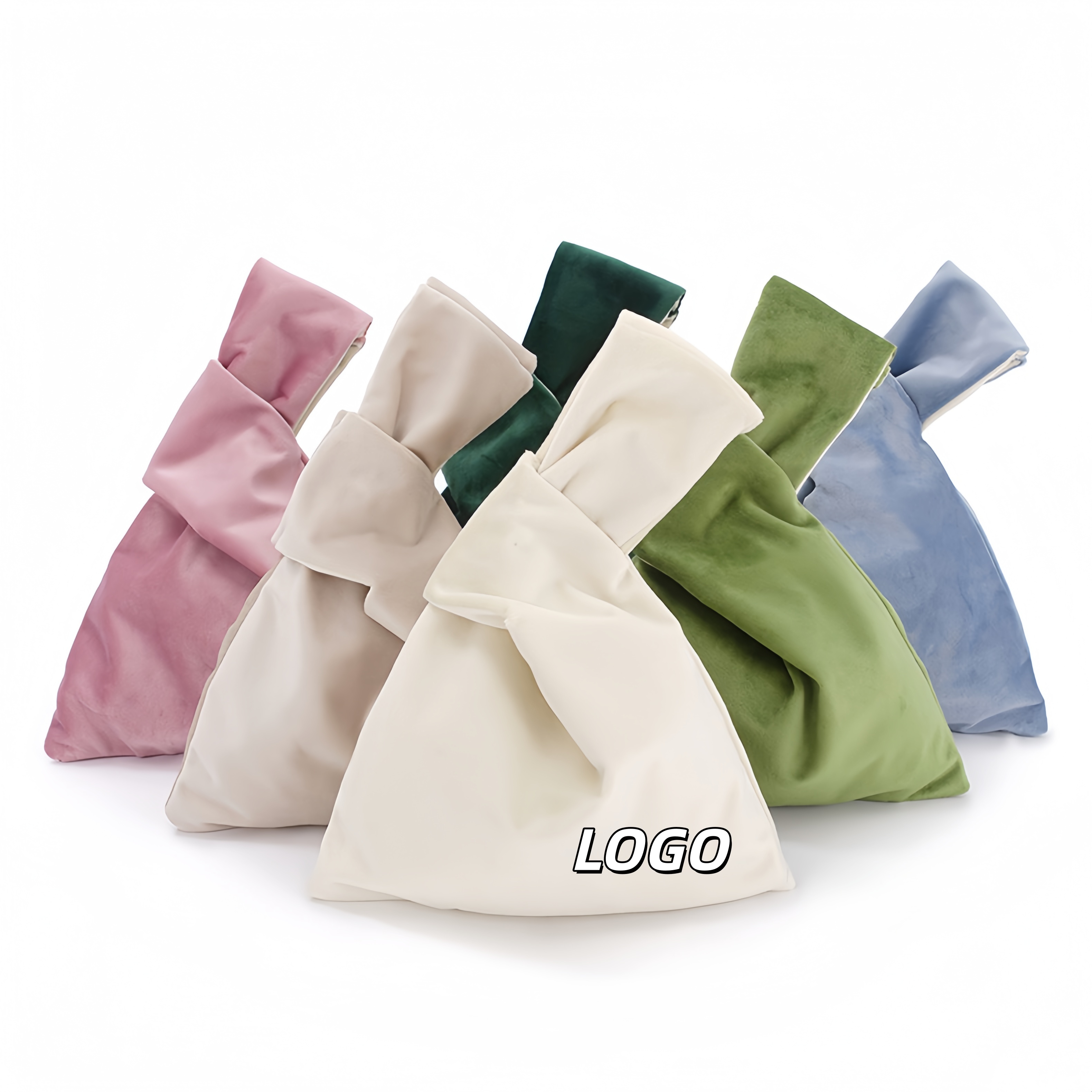 Wrist Knot Tote Bag, custom tote bag with logo imprint 2