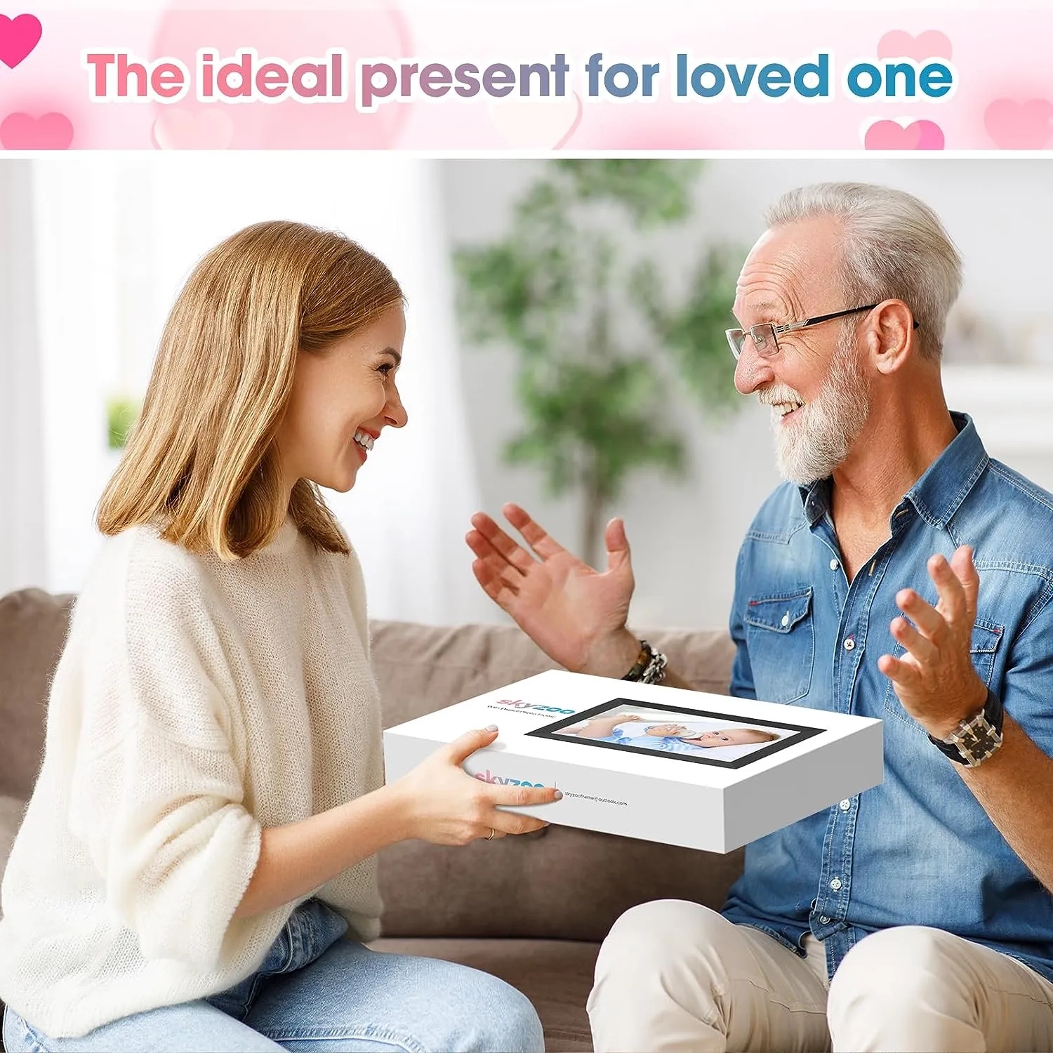 WiFi 10.1" Digital Picture Frame with 1280x800 Resolution 11