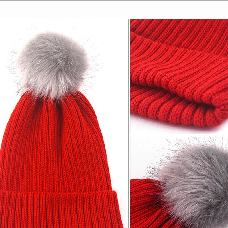 Custom Beanie Hats Winter Knitted Caps Unisex 7