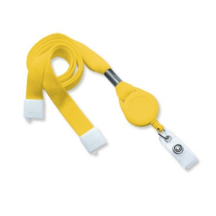 5/8" Tube Polyester Lanyard with Breakaway (Badge Reel) 8