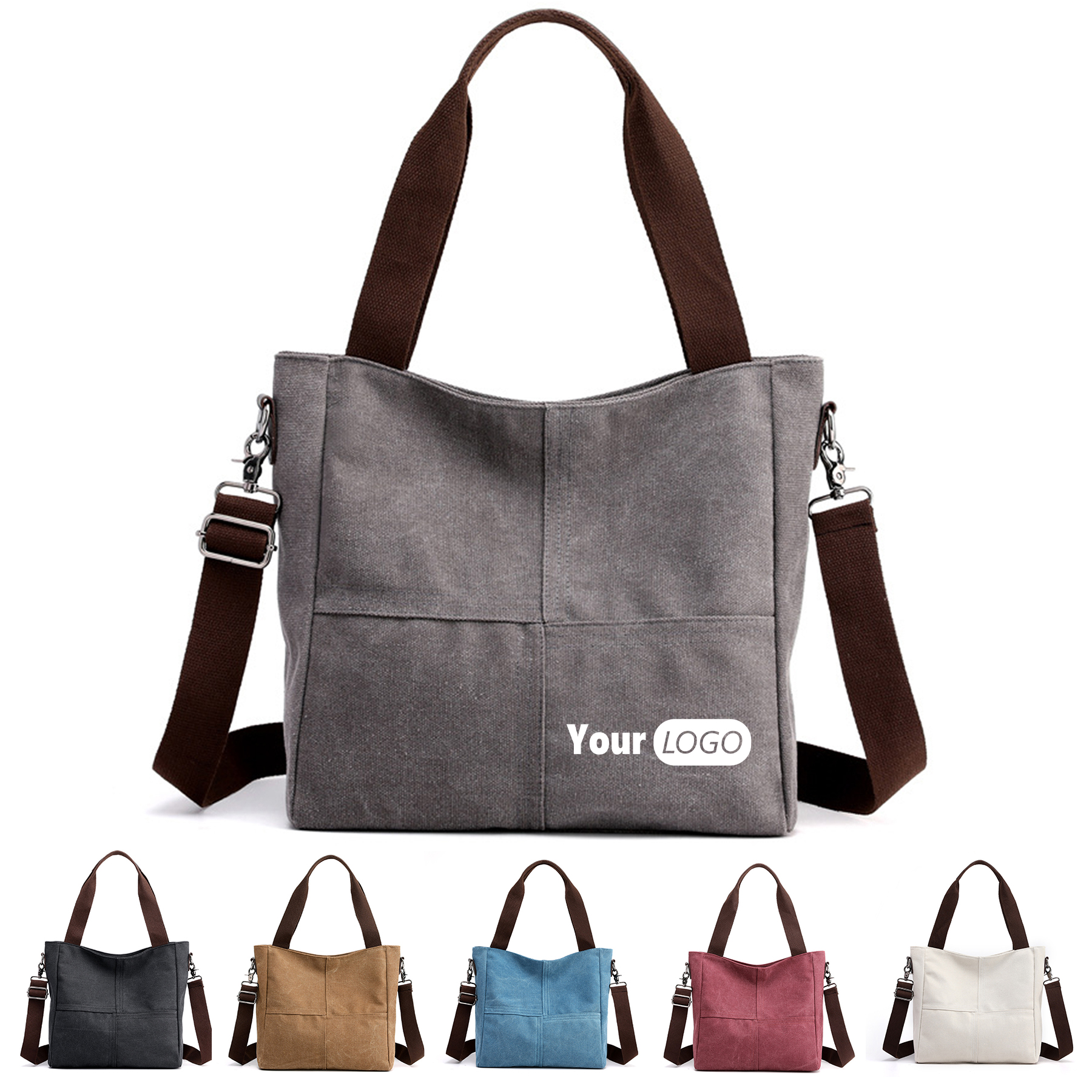 Canvas Small Travel Tote Bag 3