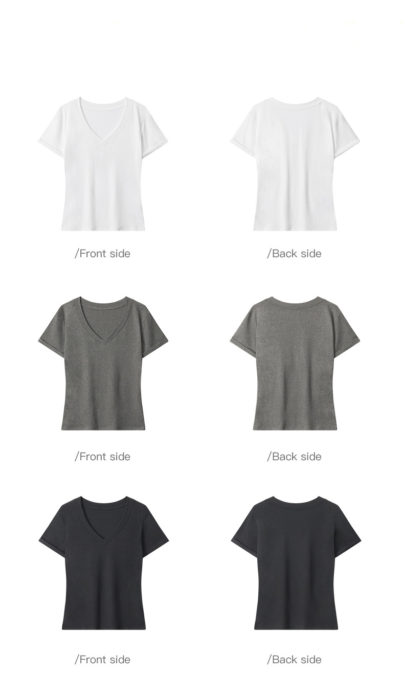 Women's V-Neck T-Shirt 11