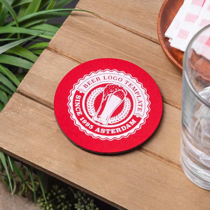 4 Inch Round Foam Coasters 20