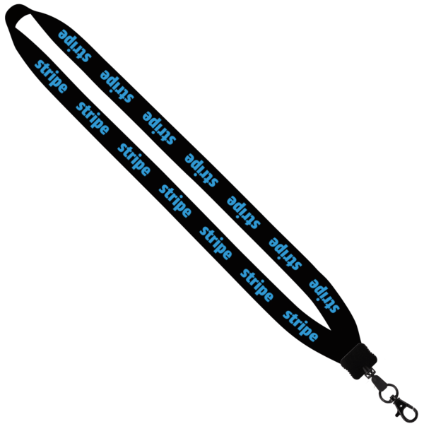 3/4" Cotton Lanyard with Plastic Clamshell & O-Ring 75