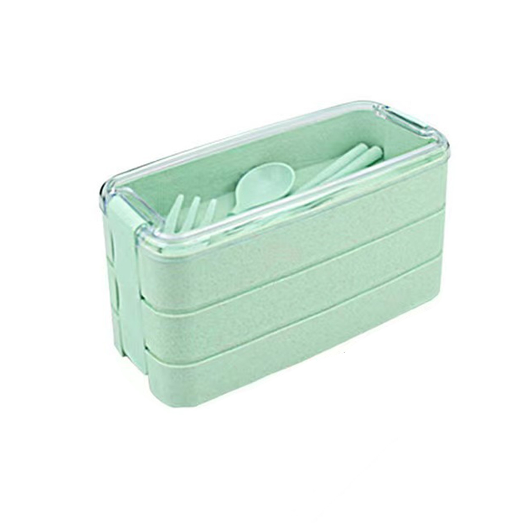 3-Layer Wheat Straw Lunch Box 4