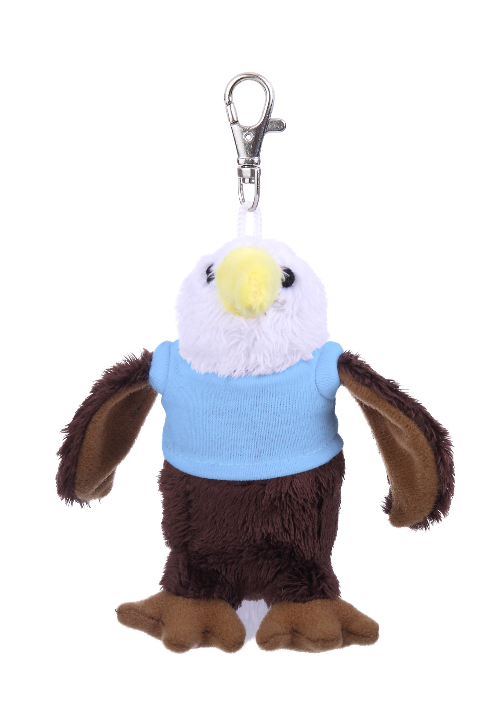 Soft Plush Eagle Keychain with Tee