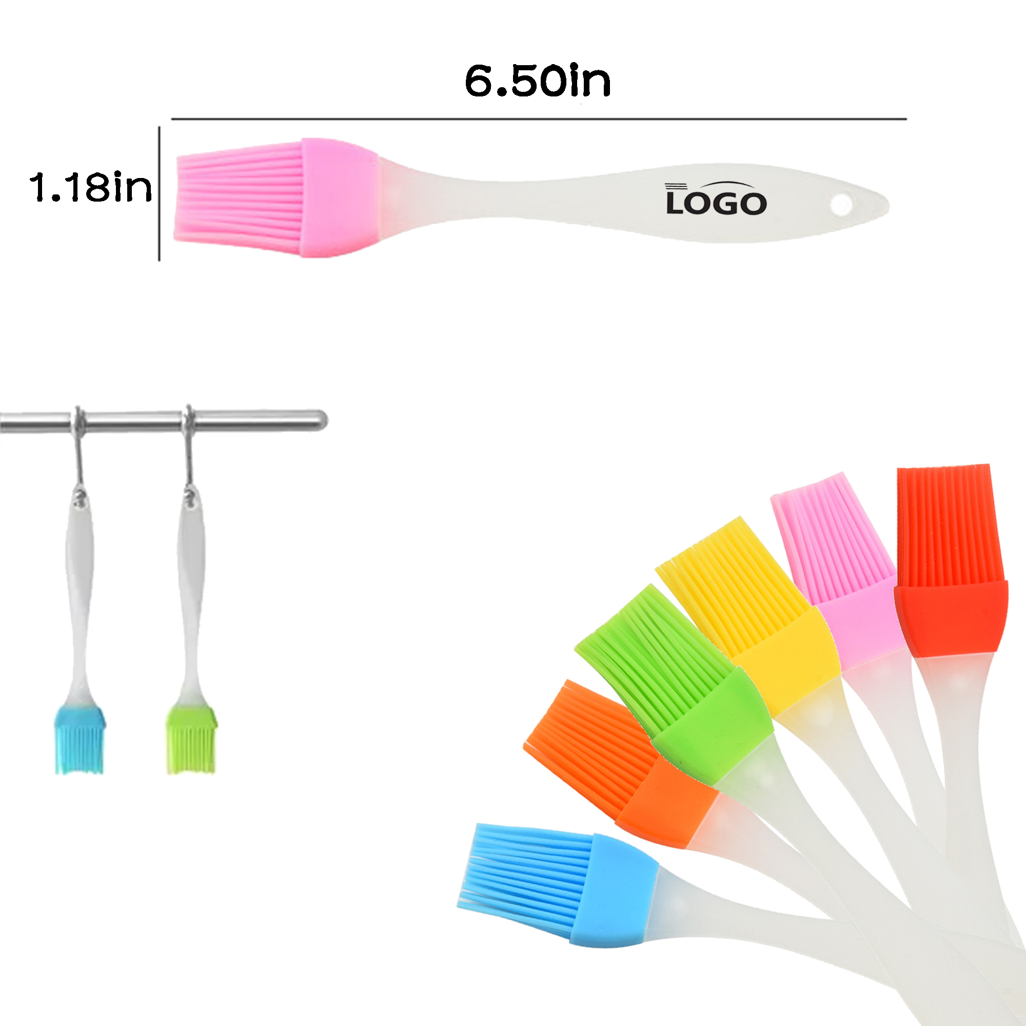 MOQ 50 PCS Silicone Basting Brush 2