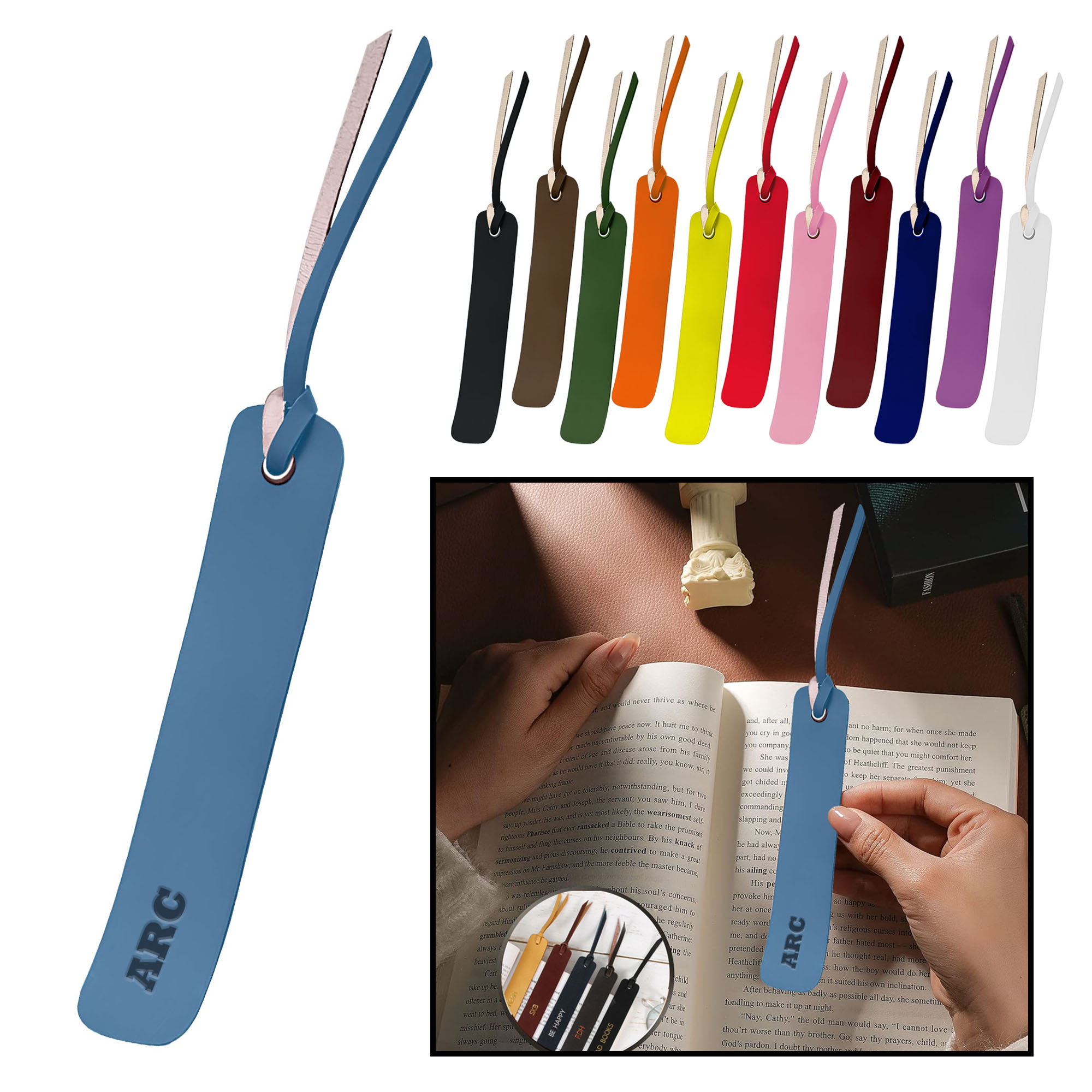 Page Pal Leatherette Handmade Bookmark 2