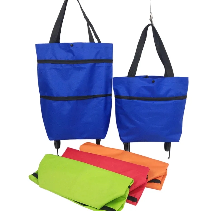 Folding Shopping Bag Trolley 3
