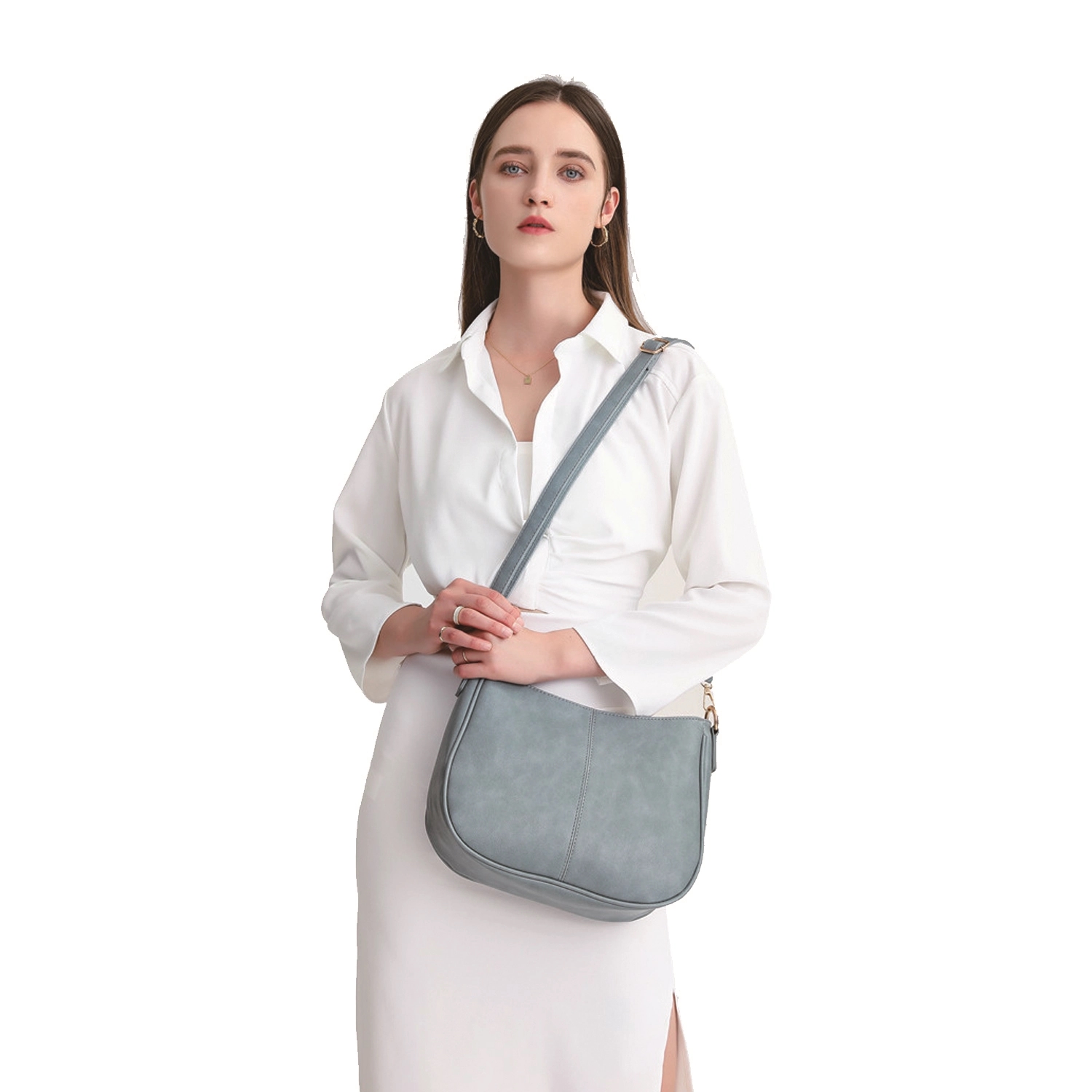 Women'S Leather Crossbody Purse Handbag 9