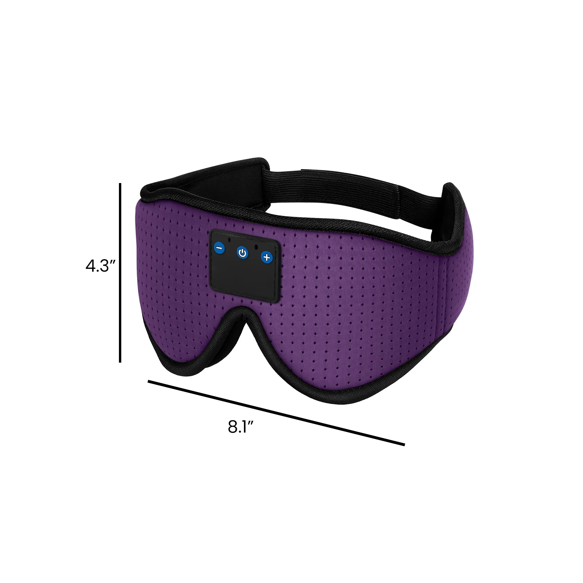 Smart Light-Shielding Eye Mask with 3D Music & Bluetooth 5.4 12