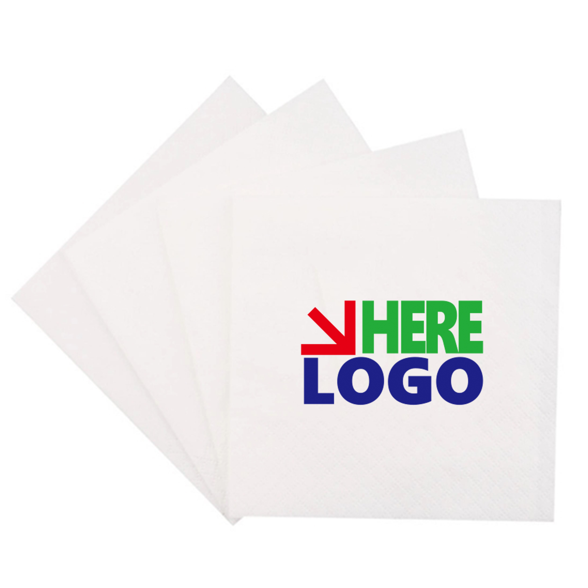 Practical 2 Ply Full Color Beverage Napkins 2