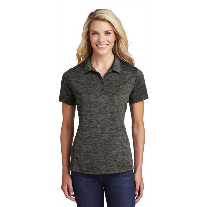 Sport-Tek Women's PosiCharge Electric Heather Polo. 10