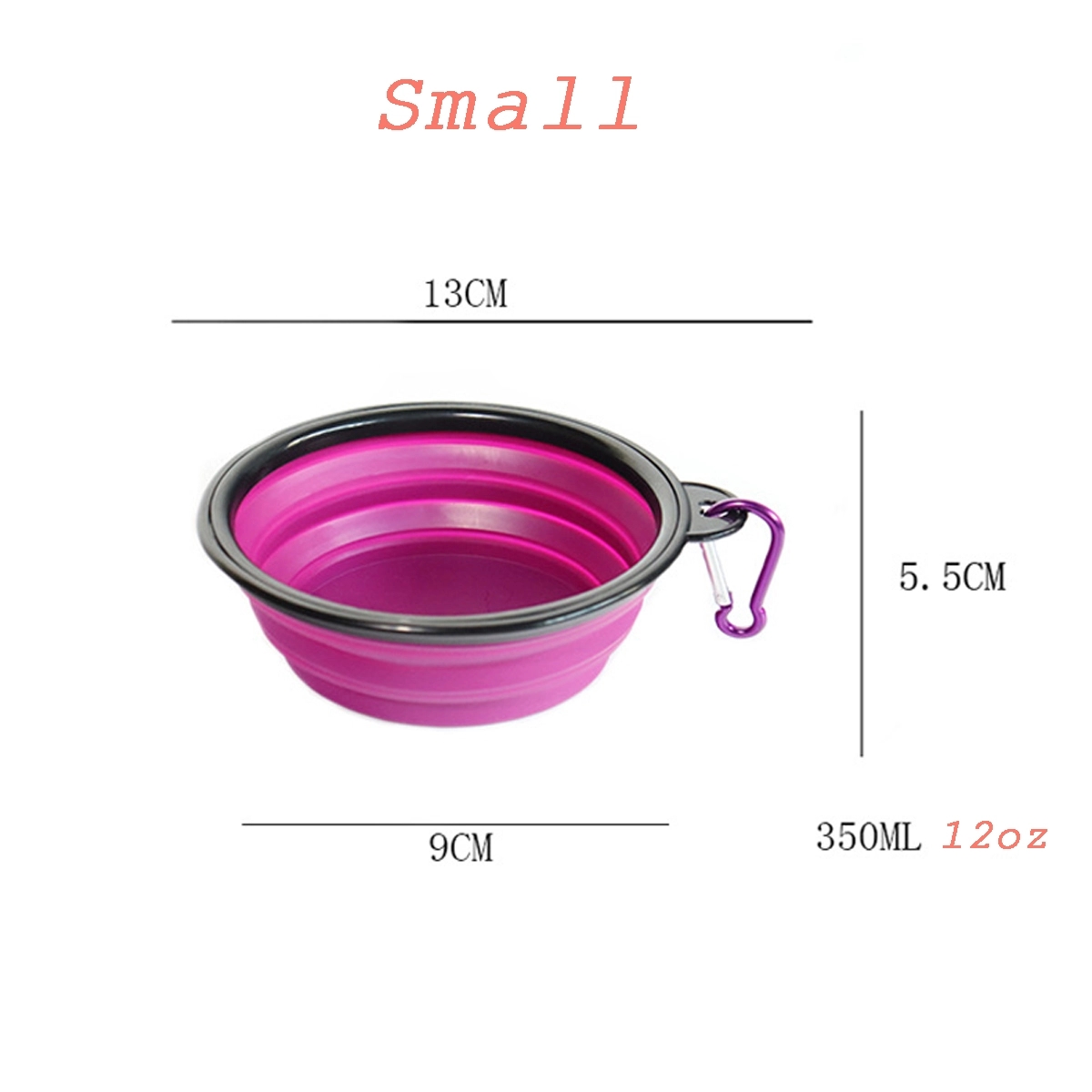 Collapsible Travel Dog Bowls 2