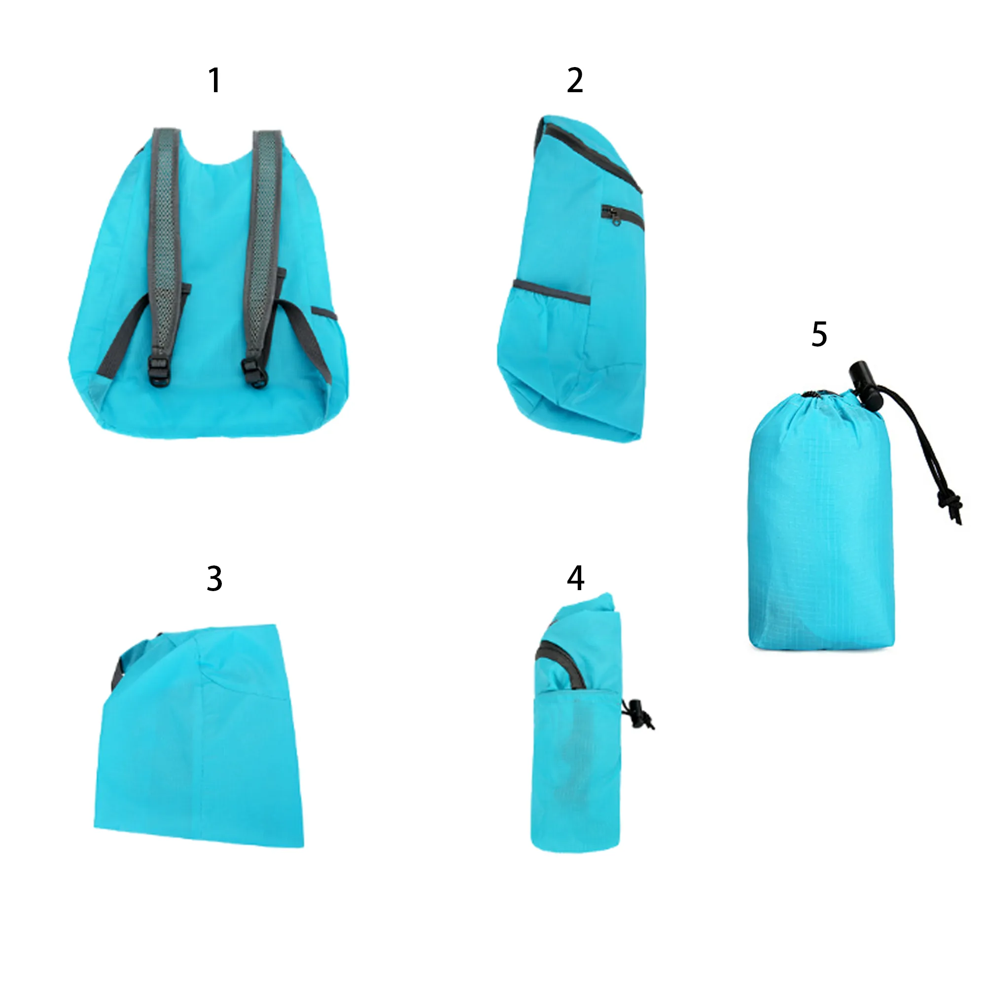 Oxford Cloth Lightweight Packable Hiking Backpack 1