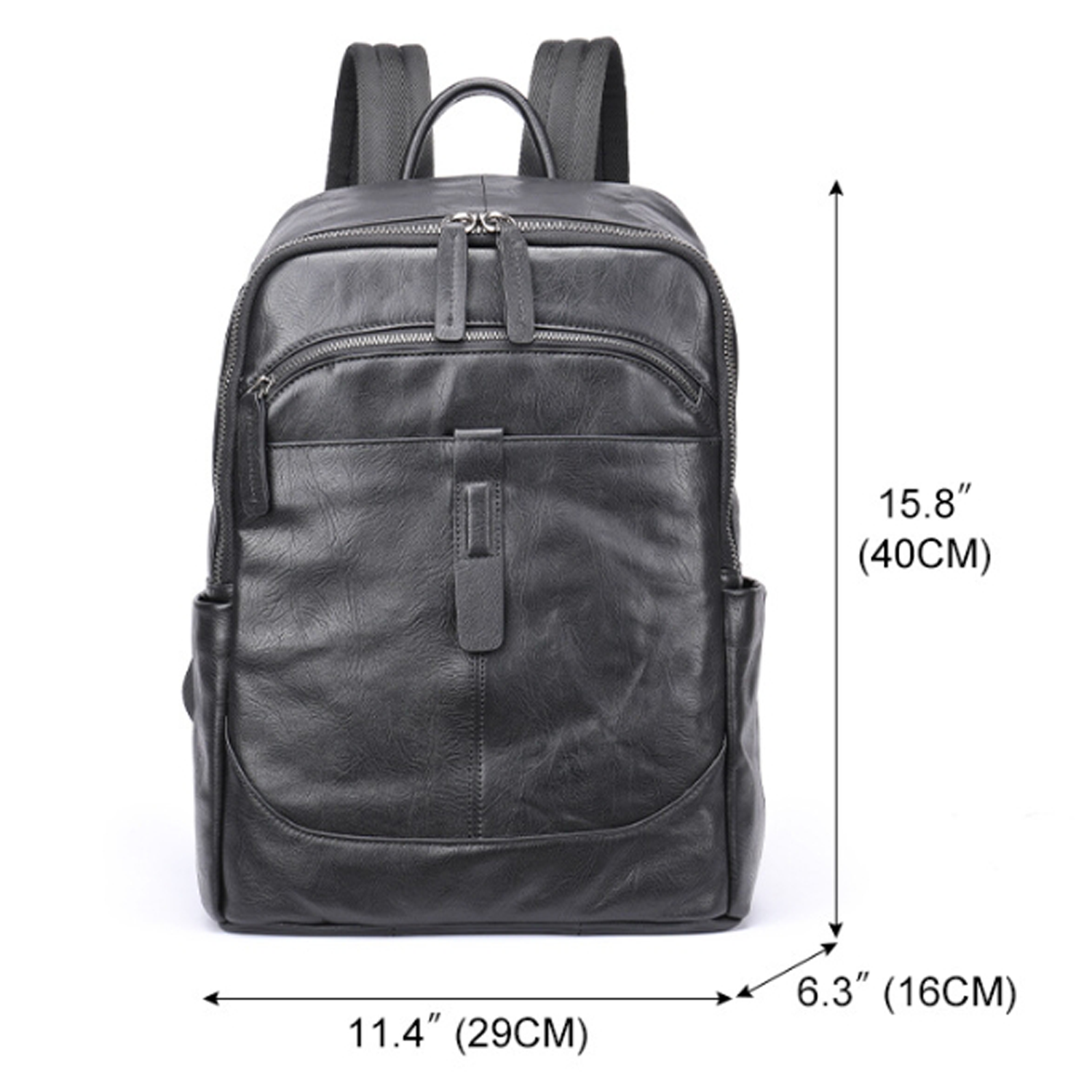 Genuine Leather Backpack 3