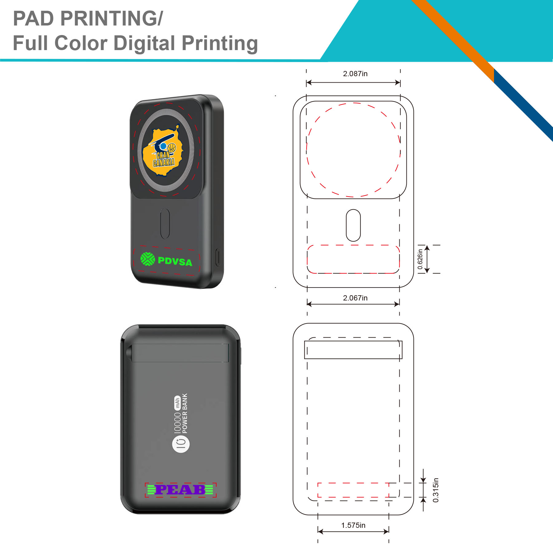 Lumo 2in1 Wireless Power Bank - 10000mAh 4