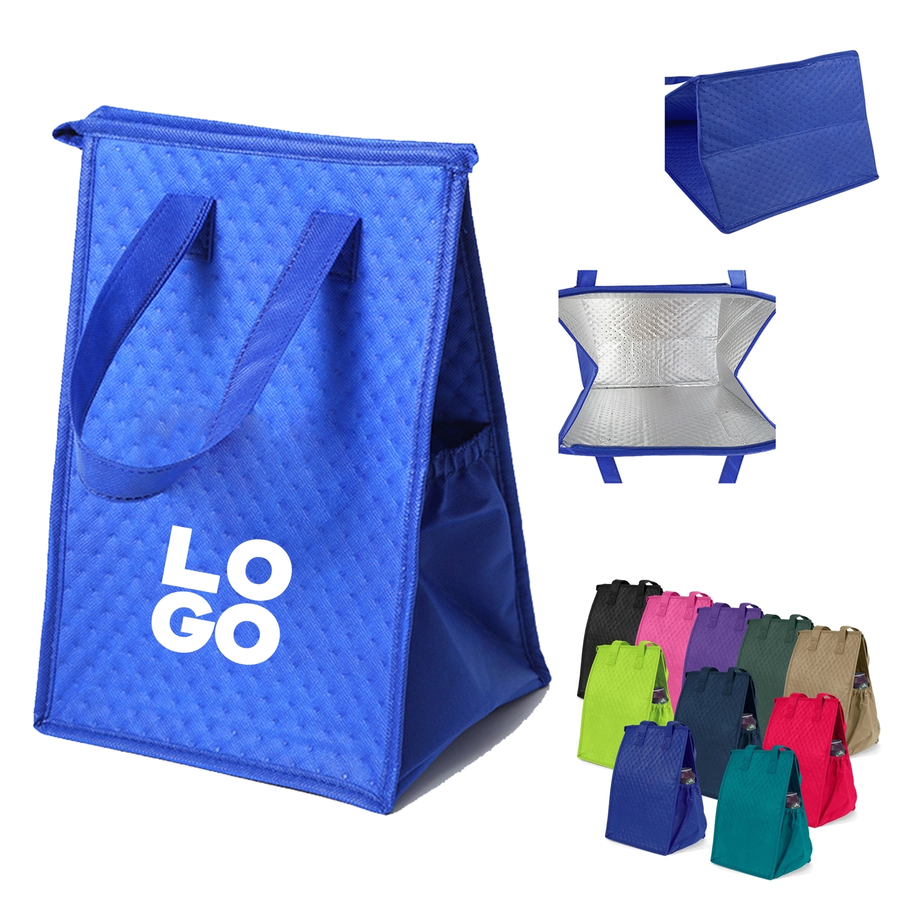 Non-Woven Insulated Lunch Tote Bag 1