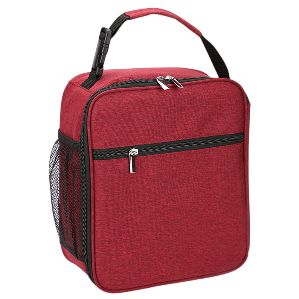 Large Capacity Oxford Cloth Insulated Tote Bag, custom lunch bag with logo imprint 5